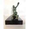 SCULTURA BRONZO "Le Cabinet Antropomorphique" SALVATOR DALI' SURREALISMO RIPROD.