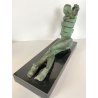 SCULTURA BRONZO "Le Cabinet Antropomorphique" SALVATOR DALI' SURREALISMO RIPROD.