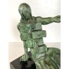 SCULTURA BRONZO "Le Cabinet Antropomorphique" SALVATOR DALI' SURREALISMO RIPROD.