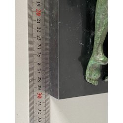 SCULTURA BRONZO "Le Cabinet Antropomorphique" SALVATOR DALI' SURREALISMO RIPROD.