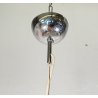 LAMPADARIO DESIGN UFO METALLO VETRO PENDENTE SOSPENSIONE 1970 LAMPADA SOFFITTO