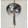 LAMPADARIO DESIGN UFO METALLO VETRO PENDENTE SOSPENSIONE 1970 LAMPADA SOFFITTO