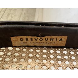 SEDIA VINTAGE STILE THONET modello 811 PAGLIA VIENNA LEGNO LACCATO NERO