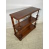 ANTICA ETAGERE legno noce EPOCA '800 MOBILE libreria ALZATA mensola consolle