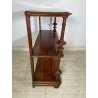 ANTICA ETAGERE legno noce EPOCA '800 MOBILE libreria ALZATA mensola consolle