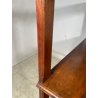 ANTICA ETAGERE legno noce EPOCA '800 MOBILE libreria ALZATA mensola consolle
