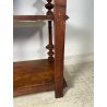 ANTICA ETAGERE legno noce EPOCA '800 MOBILE libreria ALZATA mensola consolle