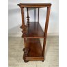 ANTICA ETAGERE legno noce EPOCA '800 MOBILE libreria ALZATA mensola consolle