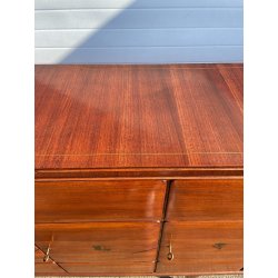 GRANDE CREDENZA VINTAGE ANNI 60 PAOLO BUFFA 5 ANTE SIDEBOARD CABINET INTARSIATA