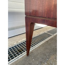 GRANDE CREDENZA VINTAGE ANNI 60 PAOLO BUFFA 5 ANTE SIDEBOARD CABINET INTARSIATA
