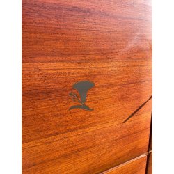 GRANDE CREDENZA VINTAGE ANNI 60 PAOLO BUFFA 5 ANTE SIDEBOARD CABINET INTARSIATA