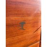 GRANDE CREDENZA VINTAGE ANNI 60 PAOLO BUFFA 5 ANTE SIDEBOARD CABINET INTARSIATA