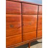 GRANDE CREDENZA VINTAGE ANNI 60 PAOLO BUFFA 5 ANTE SIDEBOARD CABINET INTARSIATA