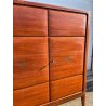 GRANDE CREDENZA VINTAGE ANNI 60 PAOLO BUFFA 5 ANTE SIDEBOARD CABINET INTARSIATA