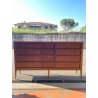 GRANDE CREDENZA VINTAGE ANNI 60 PAOLO BUFFA 5 ANTE SIDEBOARD CABINET INTARSIATA