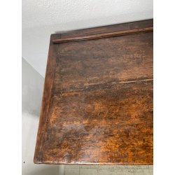 ANTICA GRANDE CREDENZA BAROCCA EPOCA 1600 LEGNO NOCE CASSETTI ANTE RIPIANI OLD