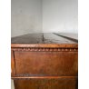 ANTICA GRANDE CREDENZA BAROCCA EPOCA 1600 LEGNO NOCE CASSETTI ANTE RIPIANI OLD