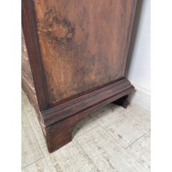 ANTICA GRANDE CREDENZA BAROCCA EPOCA 1600 LEGNO NOCE CASSETTI ANTE RIPIANI OLD