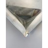 VASSOIO VINTAGE Sambonet MOD "Lucy" LINEA "Q" ACCIAIO INOX FORMA FLUIDA 30x30 cm