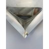 VASSOIO VINTAGE Sambonet MOD "Lucy" LINEA "Q" ACCIAIO INOX FORMA FLUIDA 30x30 cm