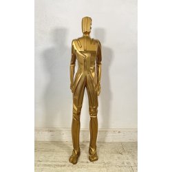 SCULTURA BRONZO Mario Rossello FIGURA MASCHILE ANNI 70 SCULPTURE MADE IN ITALY