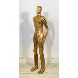 SCULTURA BRONZO Mario Rossello FIGURA MASCHILE ANNI 70 SCULPTURE MADE IN ITALY
