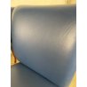 6 SEDIE VINTAGE ANNI 70 STILE FRAU DI FABRIZIO SMANIA LEGNO PELLE BLU PRANZO ITA