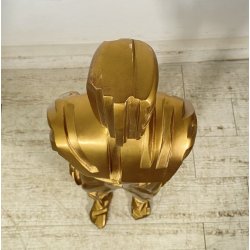 SCULTURA BRONZO Mario Rossello FIGURA MASCHILE ANNI 70 SCULPTURE MADE IN ITALY