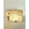 OROGINALE SCULTURA ELEFANTE Fratelli MANNELLI travertino RAMPOLANO firmata SIGNA