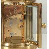 ANTICO OROLOGIO 8 giorni OFFICIER Matthew Norman Sveglia VINTAGE Travel Clock