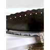 ANTICA ALZATA OVALE FERRO FORGIATO Carlo Gattoni PRESE TESTA di FALCO ART DECO