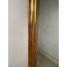 ANTICA GRANDE SPECCHIERA CORNICE BAROCCA LEGNO DORATO FOGLIA ORO 1800 CAMINIERA
