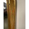 ANTICA GRANDE SPECCHIERA CORNICE BAROCCA LEGNO DORATO FOGLIA ORO 1800 CAMINIERA
