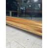 ANTICA GRANDE SPECCHIERA CORNICE BAROCCA LEGNO DORATO FOGLIA ORO 1800 CAMINIERA