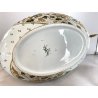 ANTICO CENTROTAVOLA VASO FRANCESE MONTATURE BRONZO DORATO STILE ECLETTICO '900