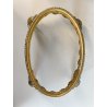 ANTICO CENTROTAVOLA VASO FRANCESE MONTATURE BRONZO DORATO STILE ECLETTICO '900