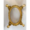 ANTICO CENTROTAVOLA VASO FRANCESE MONTATURE BRONZO DORATO STILE ECLETTICO '900