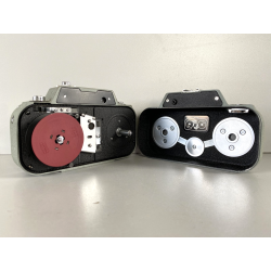 CINEPRESA VINTAGE Zeiss Ikon Movikon 8B a PELLICOLA 8 mm TESSAR 1:1.9 GERMAY '56