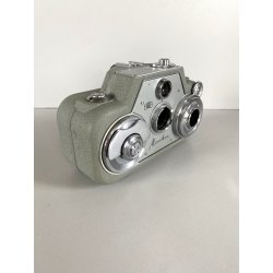 CINEPRESA VINTAGE Zeiss Ikon Movikon 8B a PELLICOLA 8 mm TESSAR 1:1.9 GERMAY '56