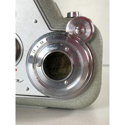 CINEPRESA VINTAGE Zeiss Ikon Movikon 8B a PELLICOLA 8 mm TESSAR 1:1.9 GERMAY '56