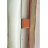 SPECCHIO PARETE DESIGN ANNI 70 SPECCHIERA MID CENTURY MIRROR TEAK OTTONE GLASS