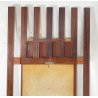 SPECCHIO PARETE DESIGN ANNI 70 SPECCHIERA MID CENTURY MIRROR TEAK OTTONE GLASS