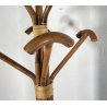 APPENDIABITI DA TERRA ANNI 50 BAMBU VIMINI LEGNO MIDCENTURY ATTACCAPANNI DESIGN