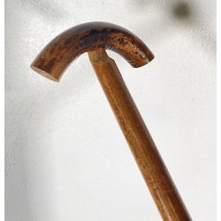 APPENDIABITI DA TERRA ANNI 50 BAMBU VIMINI LEGNO MIDCENTURY ATTACCAPANNI DESIGN