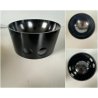 SET CIOTOLE MINIMALISTA "Tongareva" DESIGN Enzo Mari DANESE Milano 7pz NERO 1969