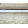 TAVOLINO SALOTTO DESIGN ANNI 70 ACCIAIO CROMATO VETRO SPECCHIATO TABLE DESIGN