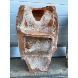 LOTTO 4 MENSOLA ARCHITETTONICA TERRACOTTA FIGURA BUSTO ANGELO PUTTO BAROCCO '800
