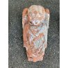 LOTTO 4 MENSOLA ARCHITETTONICA TERRACOTTA FIGURA BUSTO ANGELO PUTTO BAROCCO '800