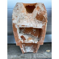 LOTTO 4 MENSOLA ARCHITETTONICA TERRACOTTA FIGURA BUSTO ANGELO PUTTO BAROCCO '800
