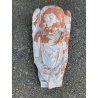 LOTTO 4 MENSOLA ARCHITETTONICA TERRACOTTA FIGURA BUSTO ANGELO PUTTO BAROCCO '800